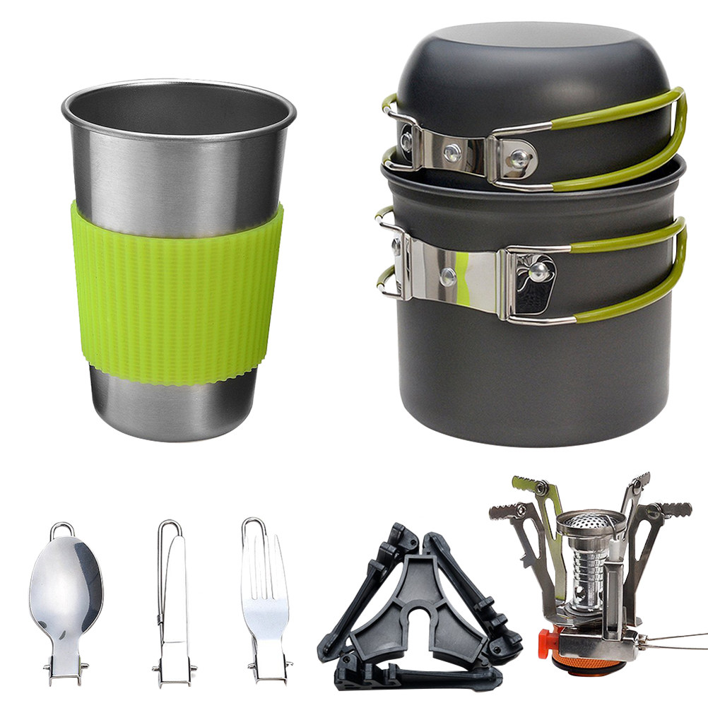 Lekki, przenośny zestaw naczyń – Camping Cooking Lightweight recenzja i cena